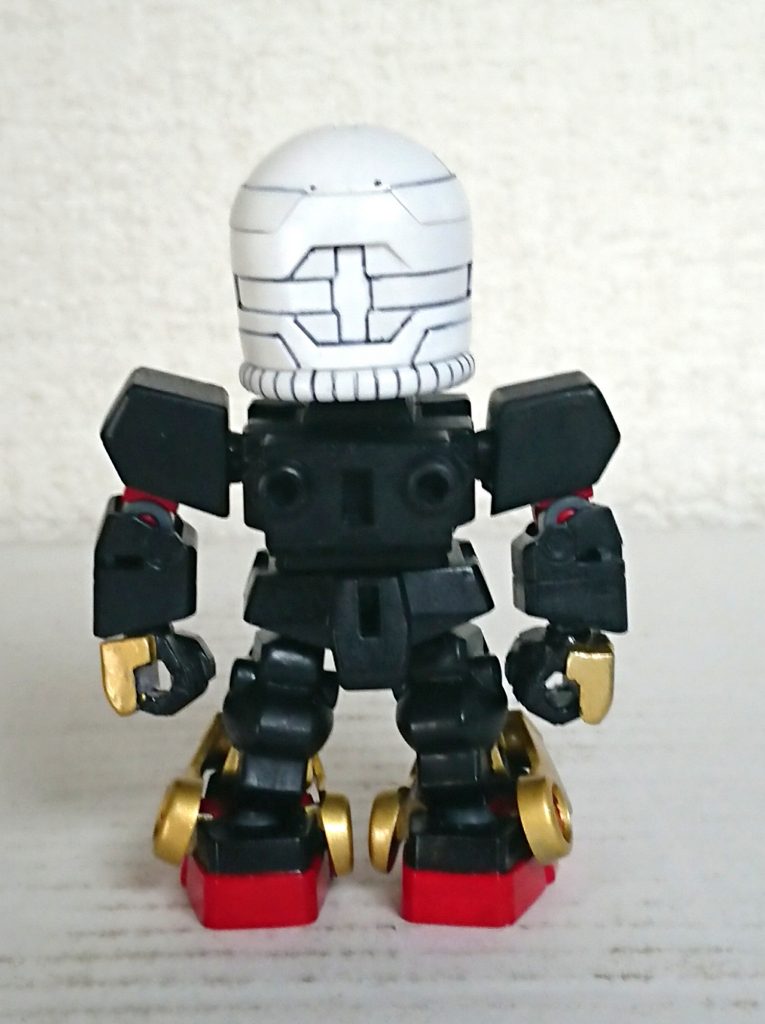 <軽装状態 背面>