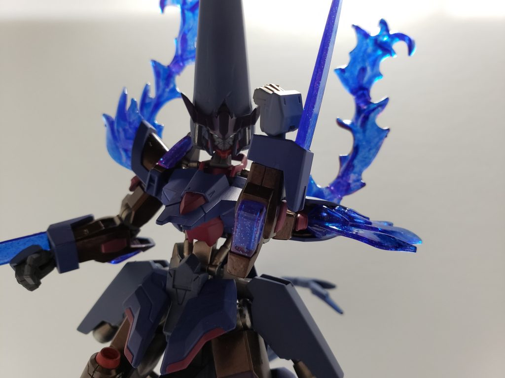 腕には粒子の剣