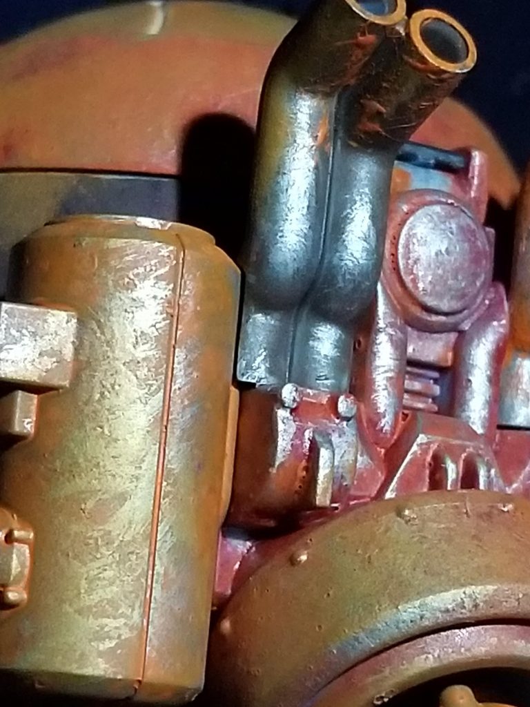 モビルハロのバックパックの部分滅茶苦茶かっこいいですよね!
溢れ出すスチームパンク感がたまらないです!
次作る時はスチームパンク風やってみたいです!