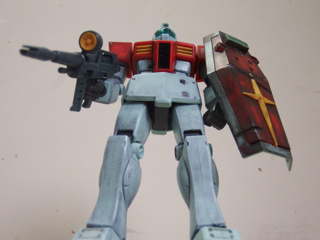 HGUC ジム–4枚目/制作者：たいやき