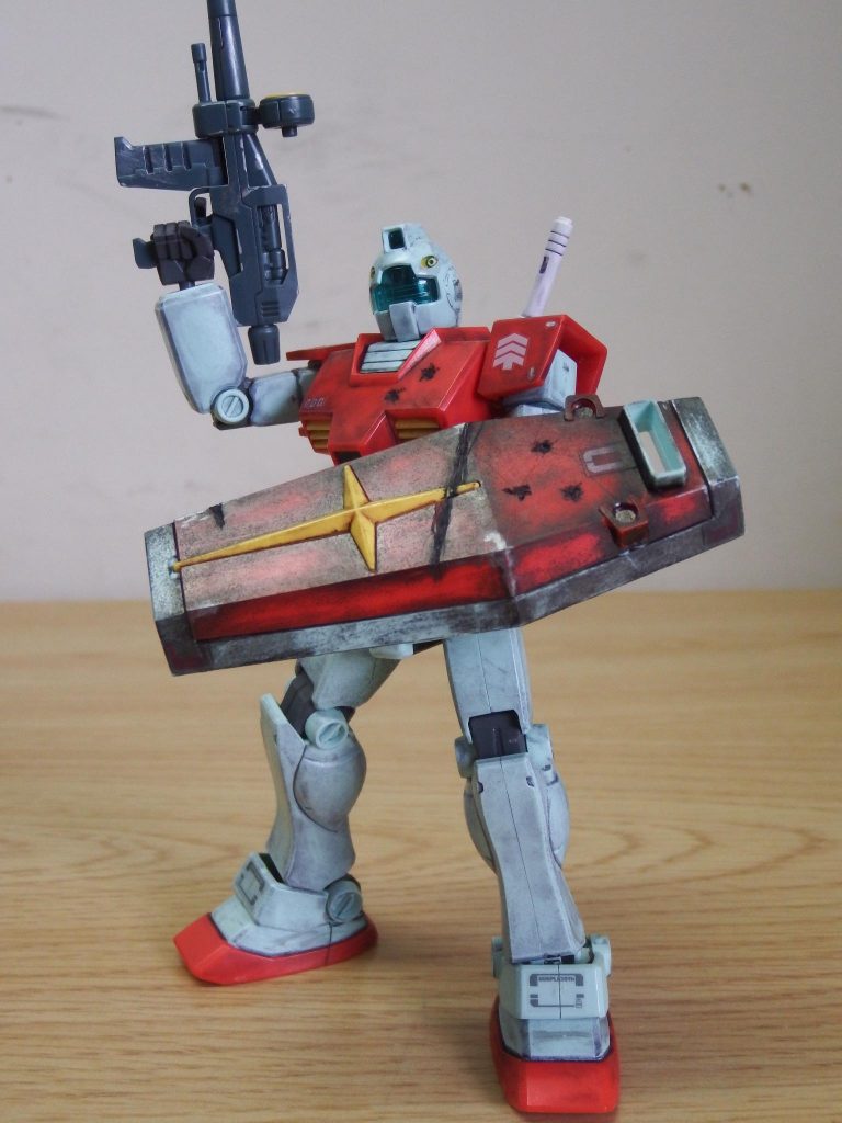 HGUC ジム–3枚目/制作者：たいやき