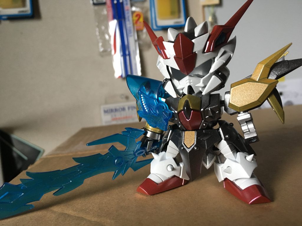 塗装後、組み途中。