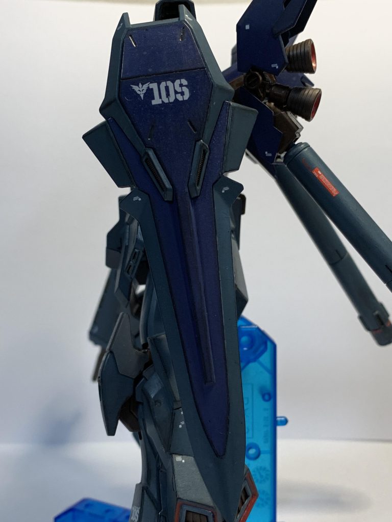 デカールはHGシナンジュのものを使用。