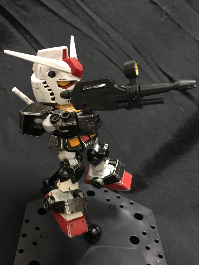 ごめんなさい、ライフルは塗ってません。