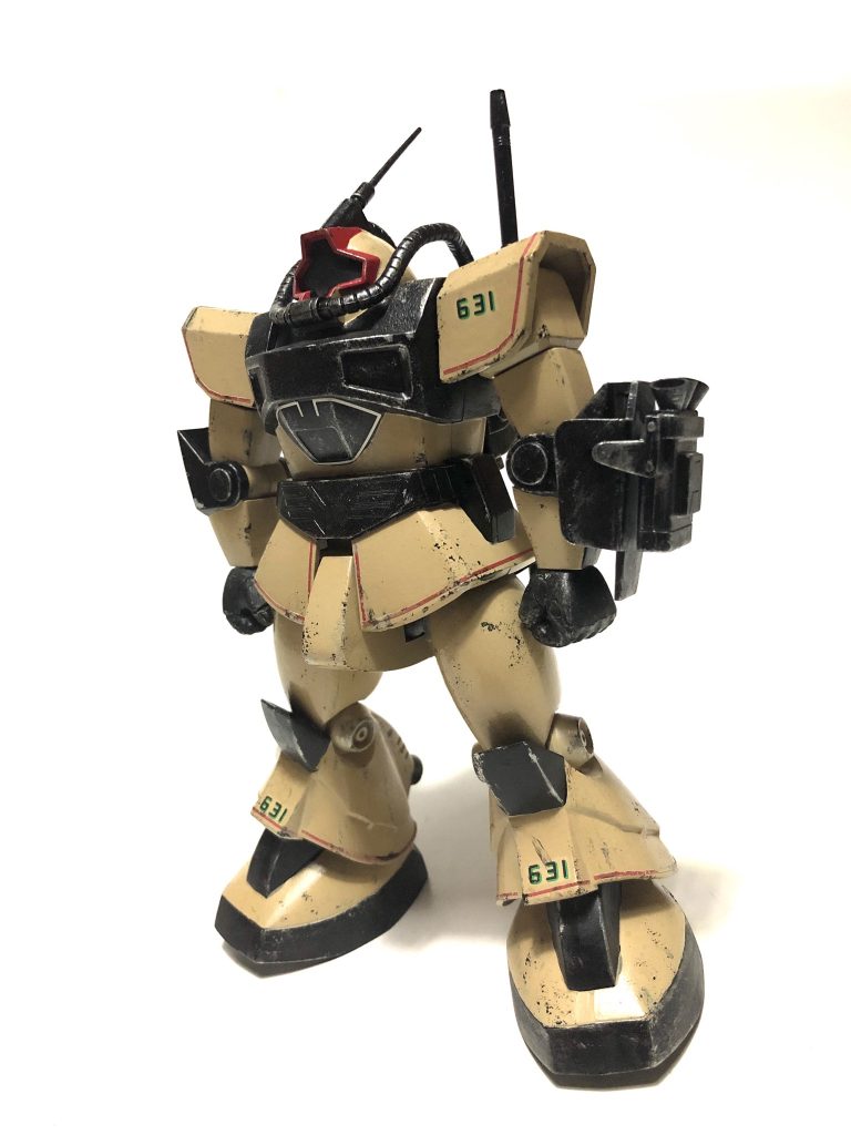 旧キット1/144「局地戦闘型ドム」–3枚目/制作者:GORO55