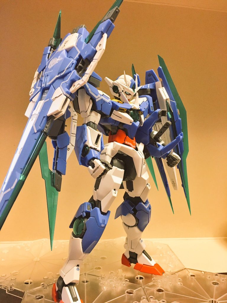 イケメンですね。
悲しいことに、後ろ姿を撮るのを忘れてしまいました。
スミ入れ、部分塗装、デカール貼りというお手軽仕上げです。