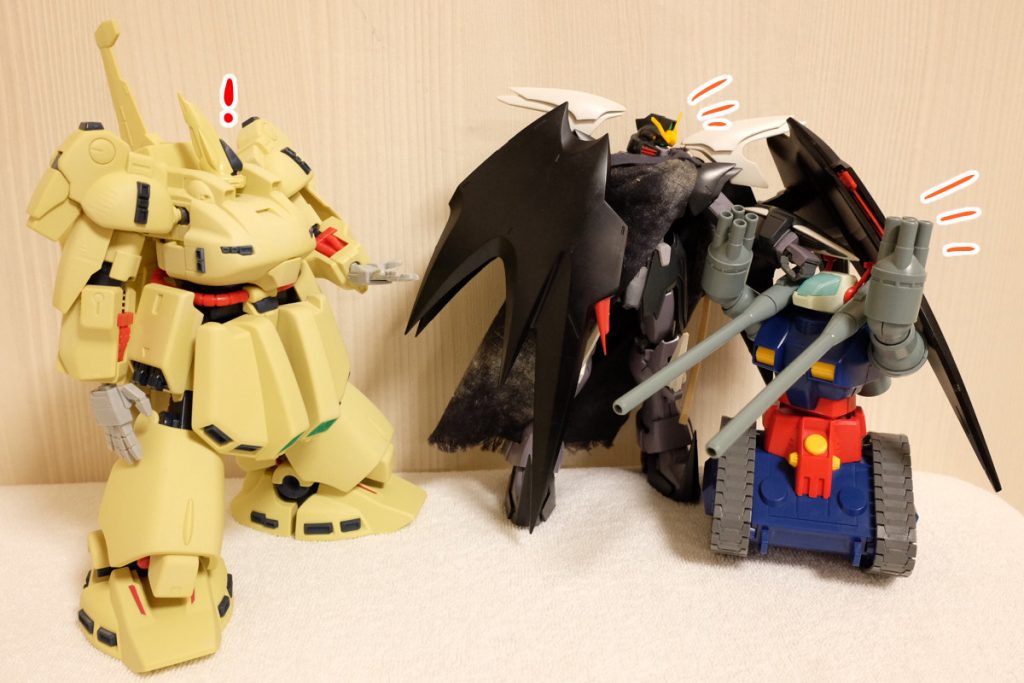 ヘル:まあデカすぎても的になってちゃダメだよなあ〜
タンク:え、そ、そうだね!
ジオ:目の前で言いますか、斬新な悪口ですねえ