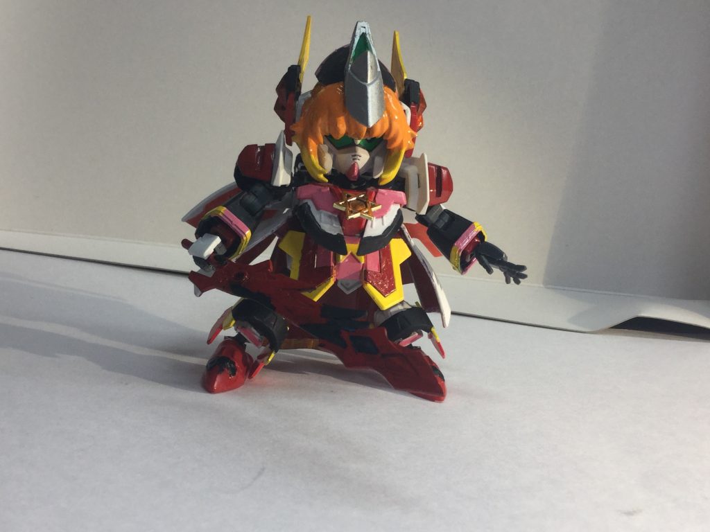 剣が好きなのでこの子専用の剣も作りました！