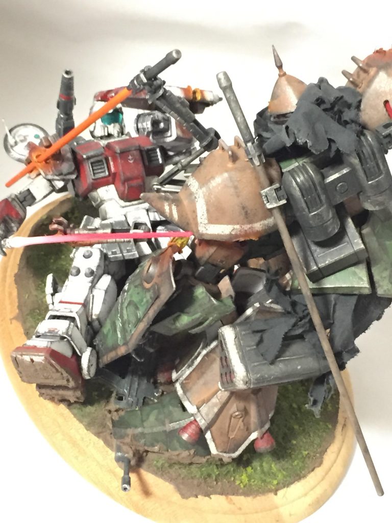 ギャン側からの視点です。