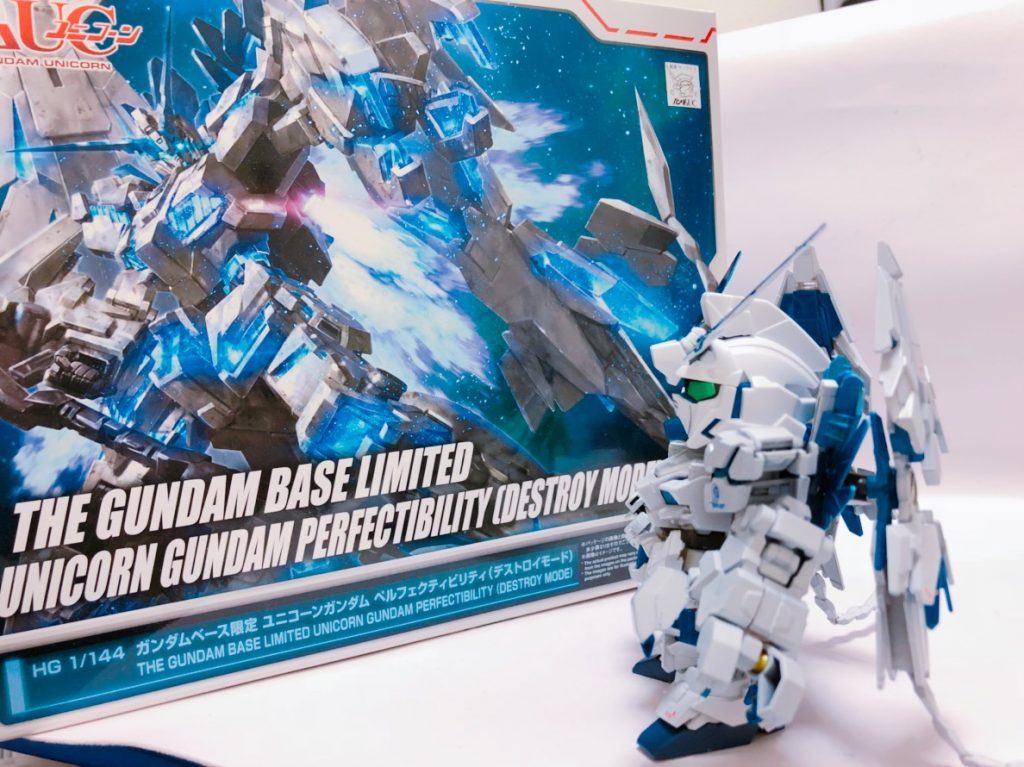 いずれはHGのペルフェクティビリティも作って一緒に並べたいと思います!