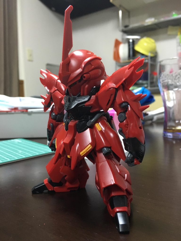 全体のバランスを見ながら足の短縮を決めました