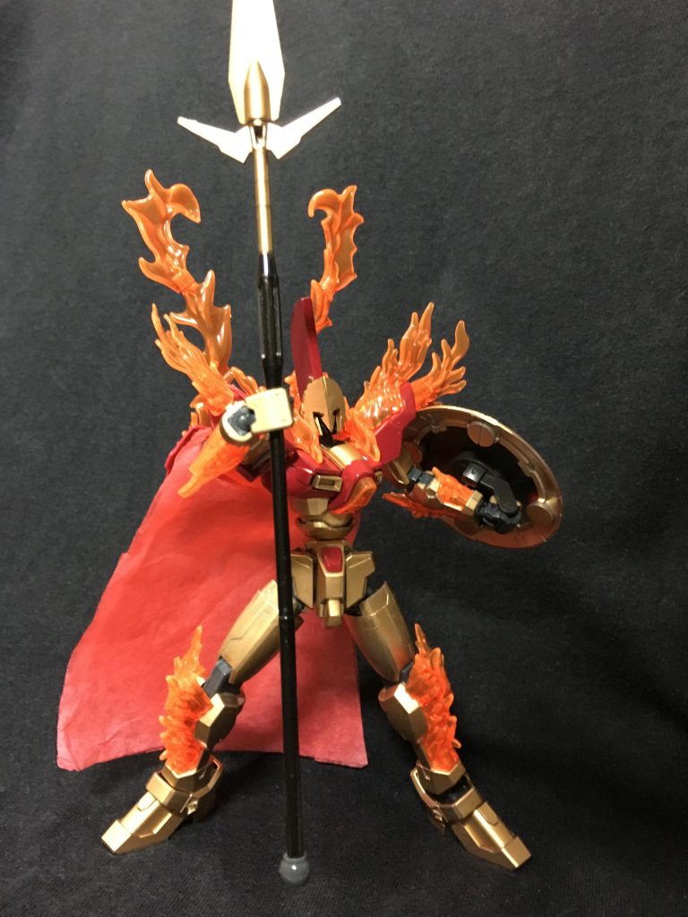 「我らがスパルタの戦士たちよ、我が志の元へ集え………、『スパルタの炎（フローガ・ティス・スパルティス）ッッ！！！』