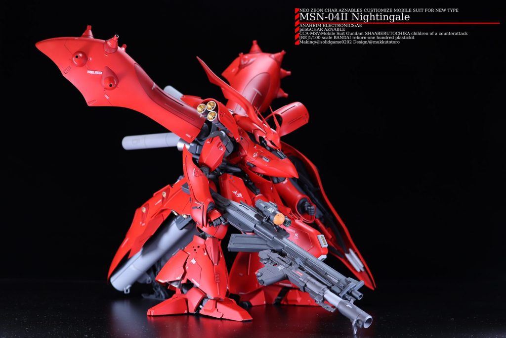 [RE]MSN-04II　Nightingale–6枚目/制作者：@solidgame0202