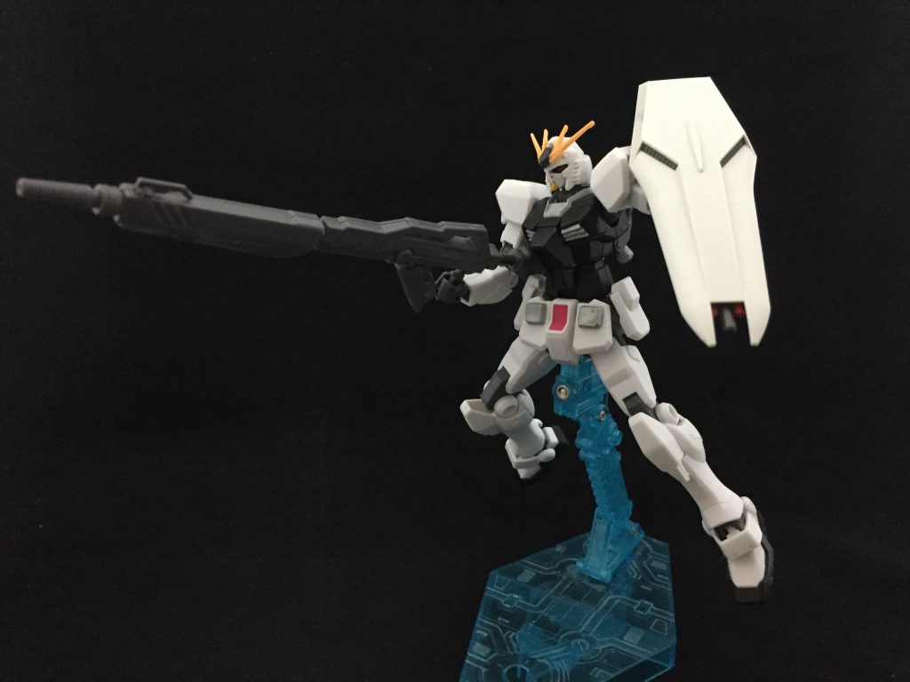 オプション武装その2。ロングビームライフルです。シュミレーションゲームだと最大火力の武装になりそうな予感。