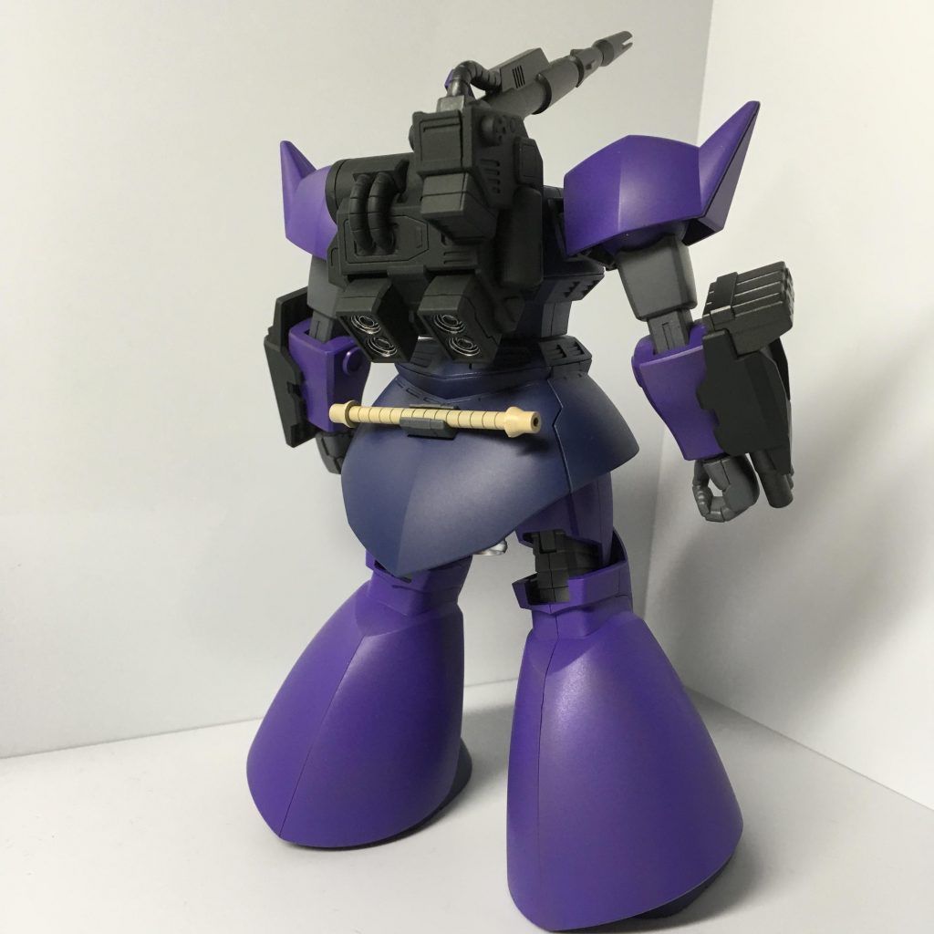 バックショット。つや消し吹きましたがなんとなく半光沢気味？