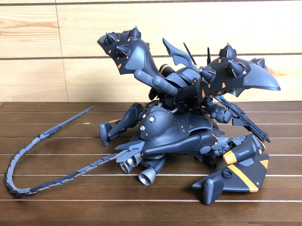 後面 テイルブレードは自作してみました。