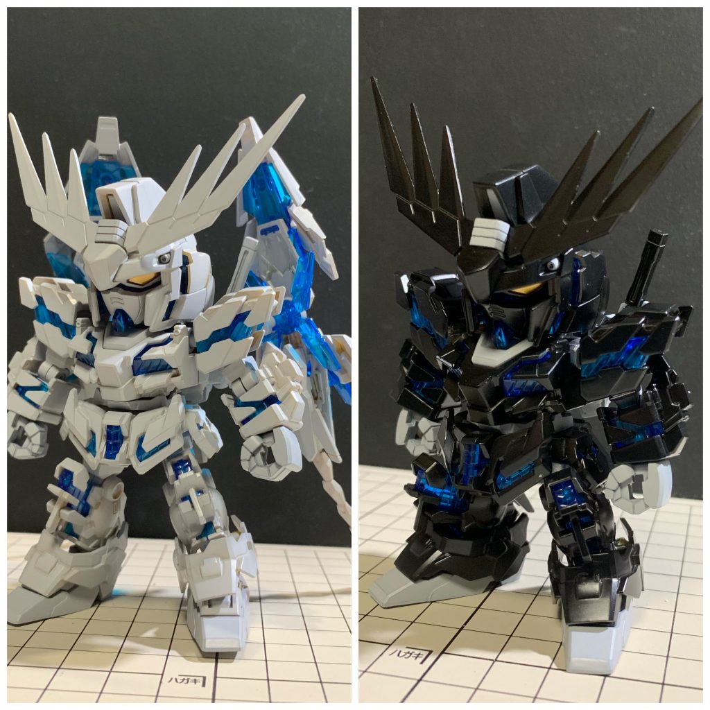 サフ吹き後下地のブラック塗装 ＊写真はCSフレーム使用