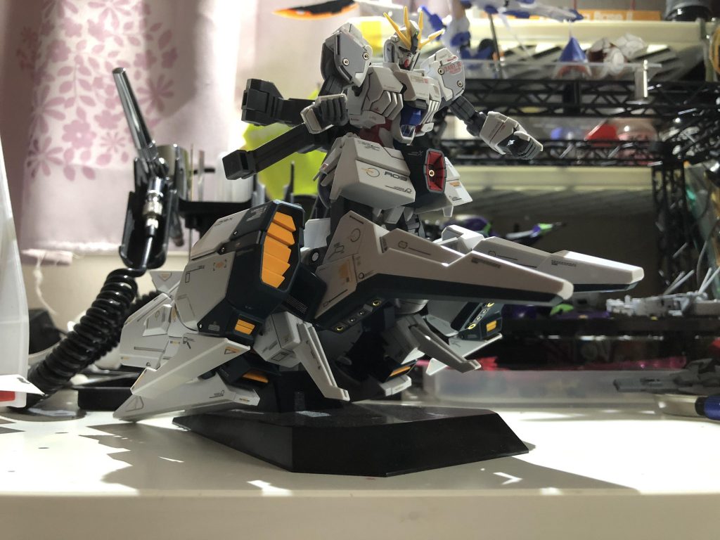 A装備は鋭意制作中。ようやく脚部分完成…バーニアと腕部分を制作中です。