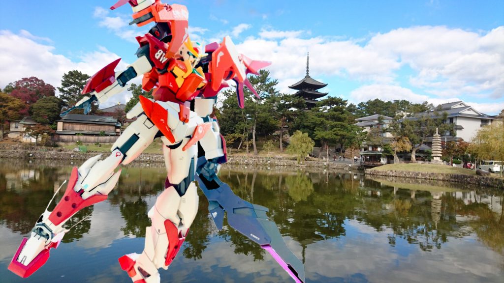 今日は奈良公園の猿沢池にもお邪魔してみたよ