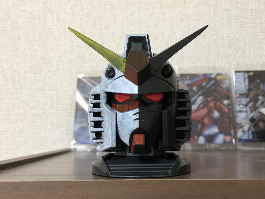ガンダムヘッド–4枚目/制作者：めっさ~~( ˇωˇ )