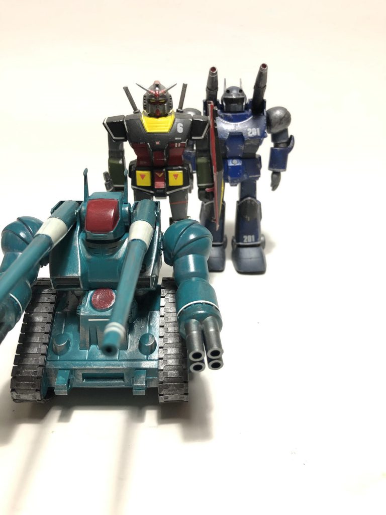 敵はモビルスーツじゃないんだ、ガンタンクで充分だ‼︎
ガンタンク行きまーす