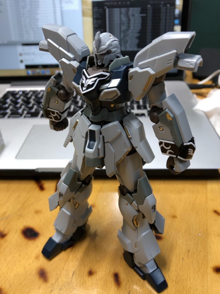 HGUC 1/144 シナンジュ・スタイン (ナラティブVer.)–5枚目/制作者：いま