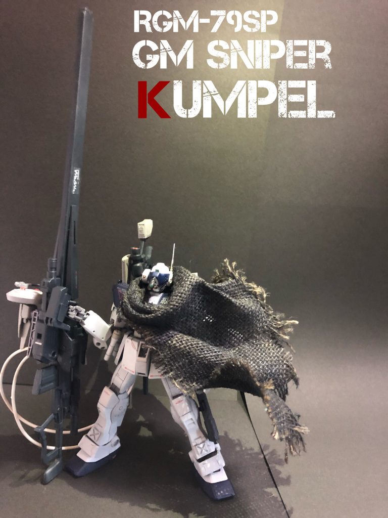 オラ設定で、一年戦争を連邦軍の狙撃兵で活躍し、戦後除隊した後にフリーの狙撃屋として、相棒の近代化改修したジムスナイパーと共に様々な依頼や任務を遂行して行く。

Kumpelとはドイツ語で相棒って意味です。