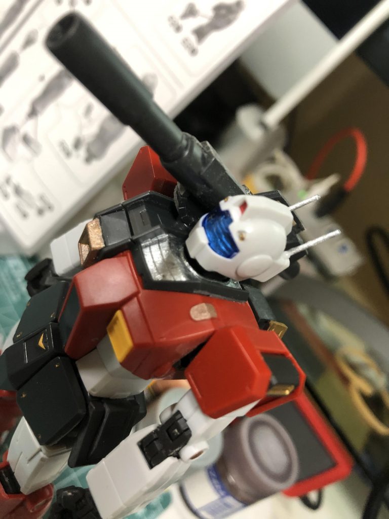 HGUC 1/144 ジム・キャノン (空間突撃仕様)–7枚目/制作者：いま