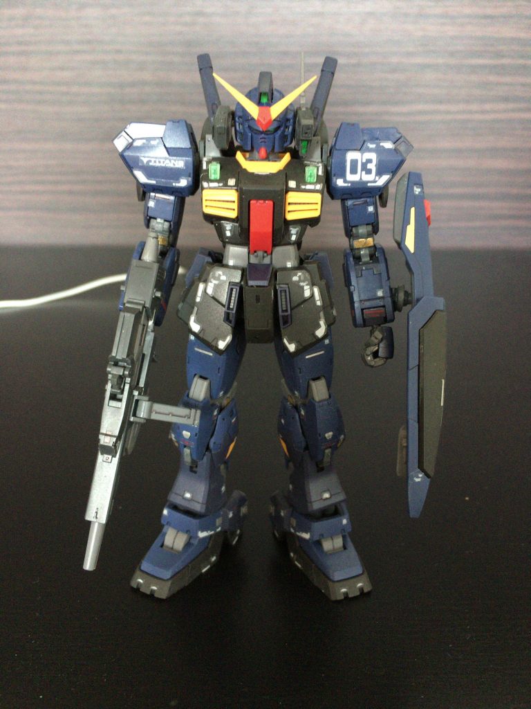 RG ガンダムMk-II ティターンズカラー–5枚目/制作者：みちお太郎