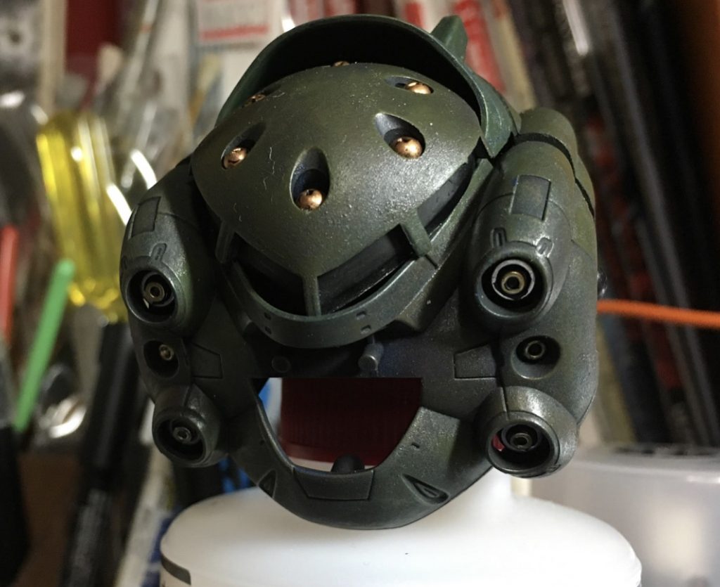 胴体の塗装完了。