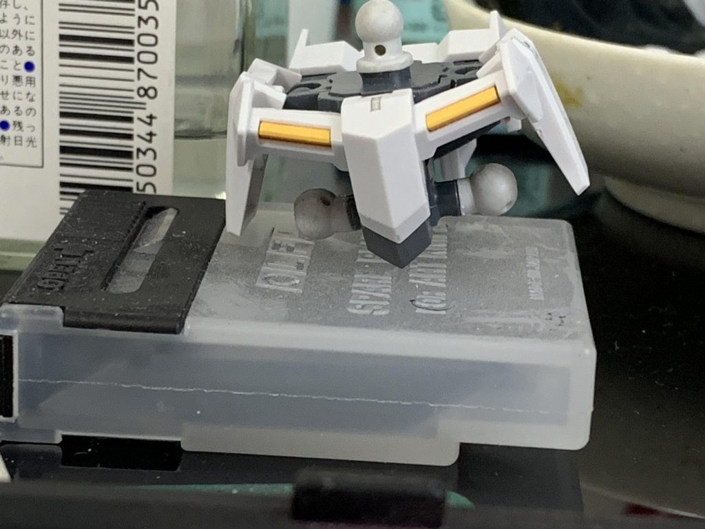 足を失敗したので、接合部から変更。根元を変えてるので動かすのが怖い˚▱˚