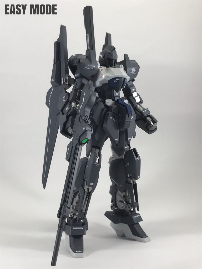 『もう一つおまけ イージーモード』
折角なので、百式スタイルに換装したバージョンも作ってみました。
…でも、これって『煌式』?( ̄▽ ̄;)