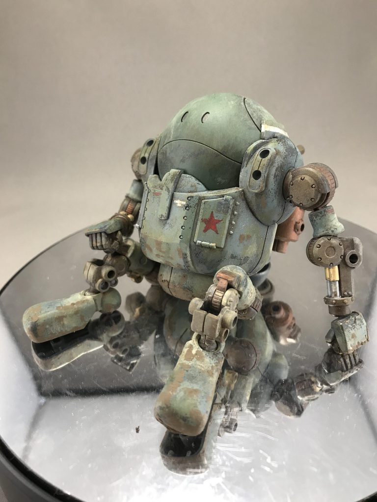 ドロドロのサビサビに。