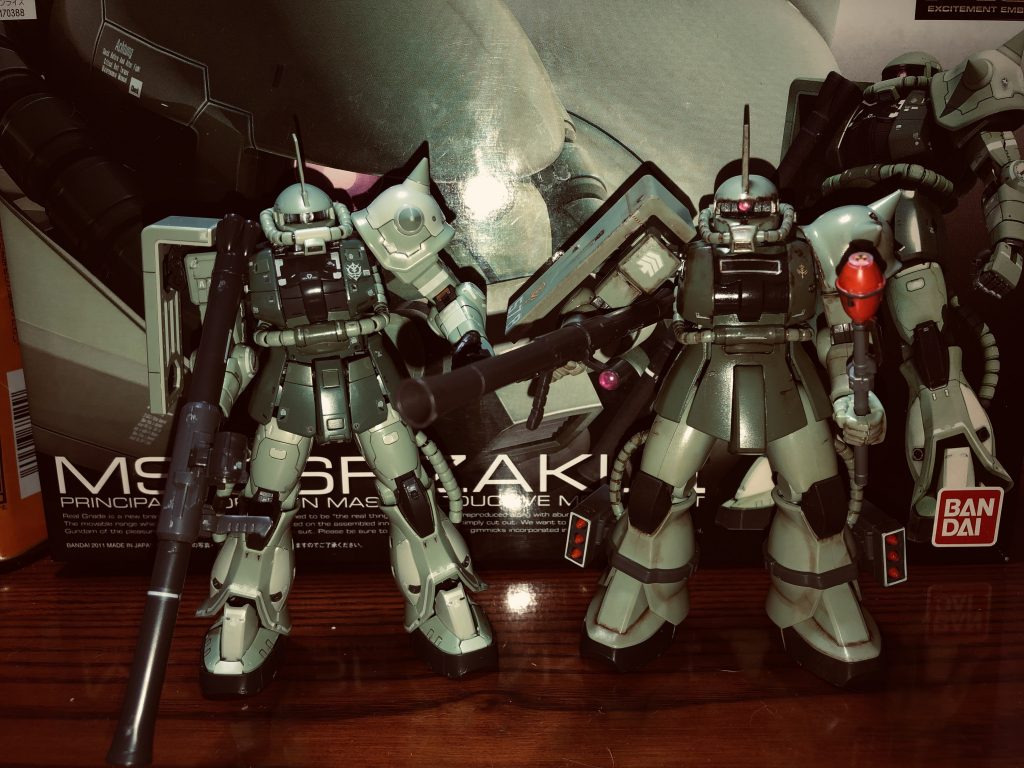 ザク RG･HG–2枚目/制作者：@mafumafu0731
