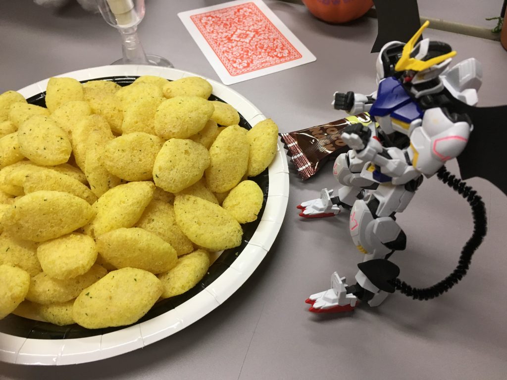 元はハロウィン衣装として作ったのですが今じゃ年中活躍してますね…