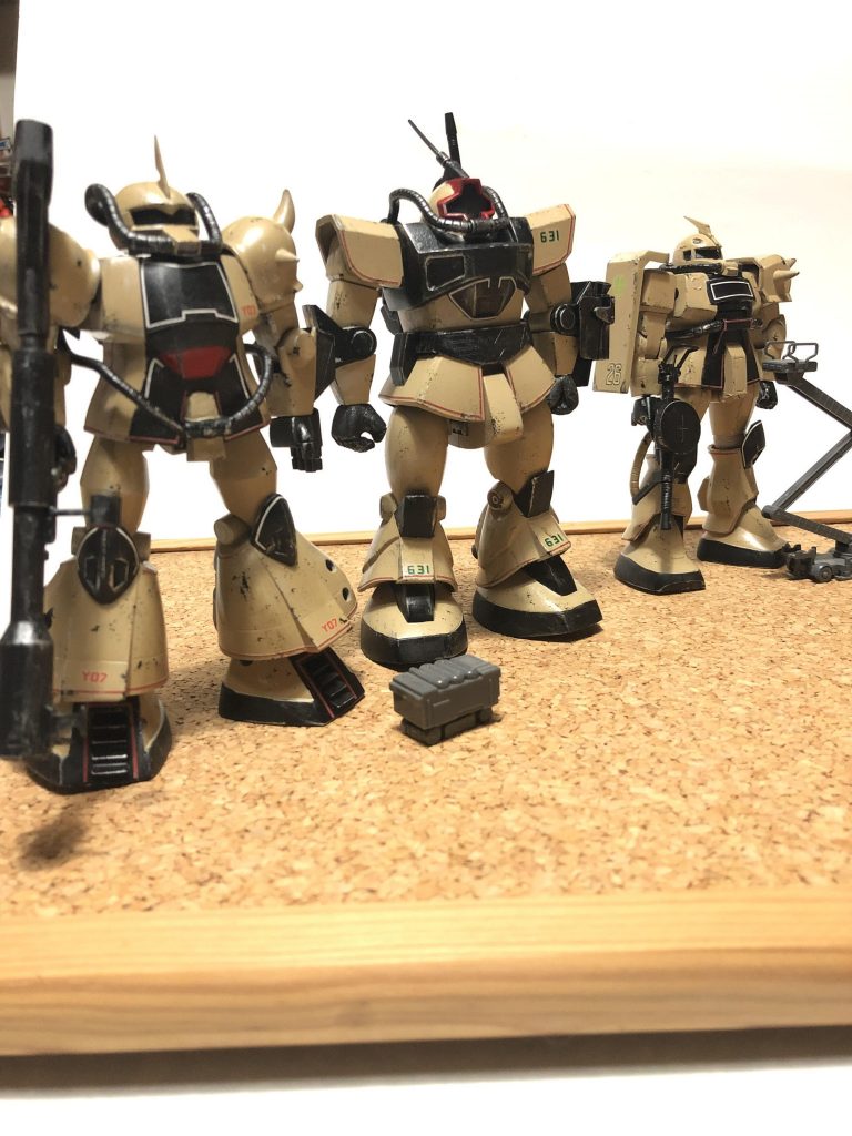 旧キット1/144「局地戦闘型ドム」–8枚目/制作者:GORO55