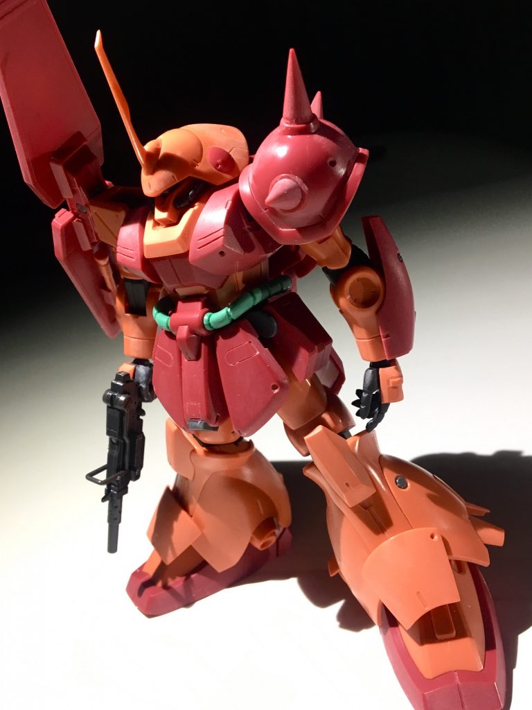 ちょこちょこディテ追加。この頃は違う武装考えてたんだなw