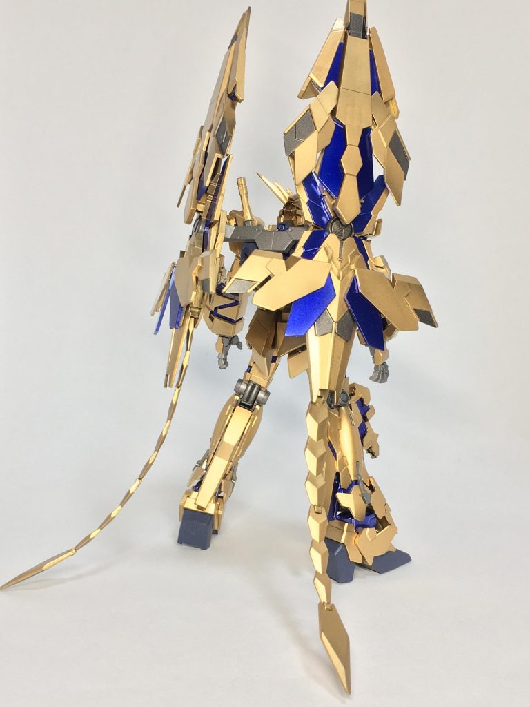 背面
ランドセルとつま先、かかとはロシアンエアクラフトブルー1で塗ってあります。