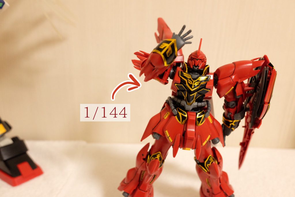 シナ:たとえ縮小のスケールが違えど、全長、重さ、その他諸々において私の『アレ』に勝てるモビルスーツなどいないわ!