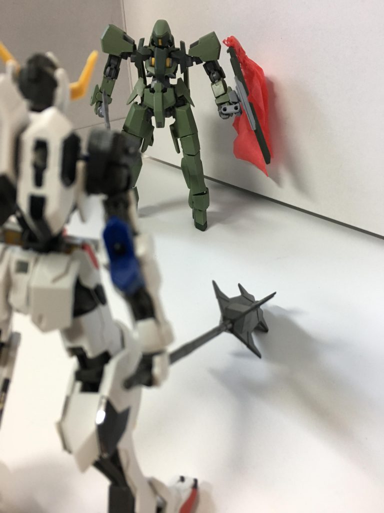 「ギャラルホルン、実働部隊、クランク・ゼント！」