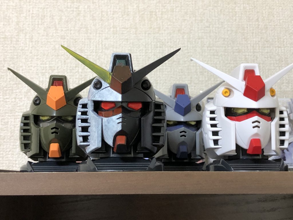 ガンダムヘッド–3枚目/制作者：めっさ~~( ˇωˇ )