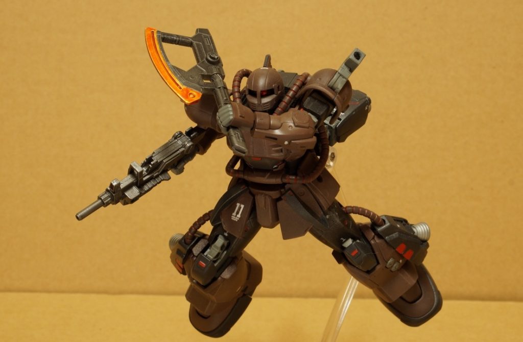 刃は手抜きして筆塗り。ムラでも使用感出るはずと己に言い聞かせるも雑なだけに。反省。