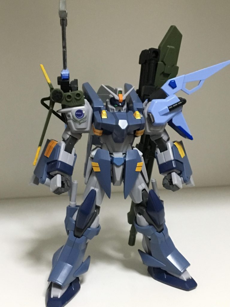 フロント
ブルデュエルをベースに装備してみました。