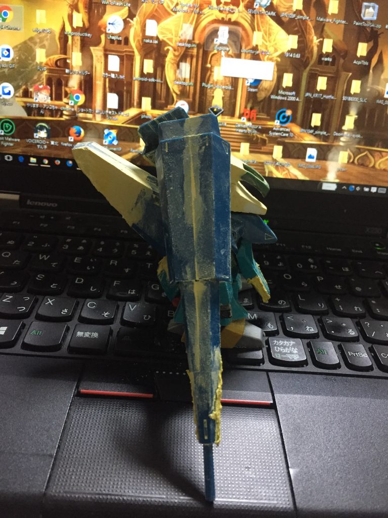 バインダー切り詰めの図