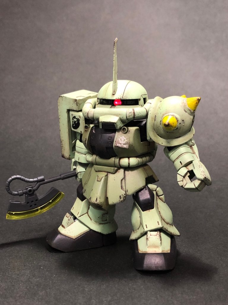 SDフレームのままなのでポーズがつけれないので写真はヒートホークだけです