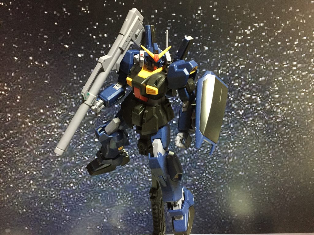 各武装をOPっぽいポーズで。