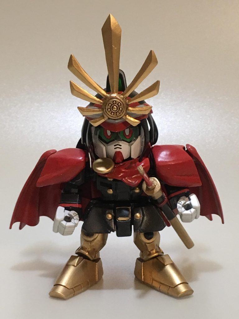 正面から
ストライク劉備ガンダムをベースに
各種ジャンクで作製