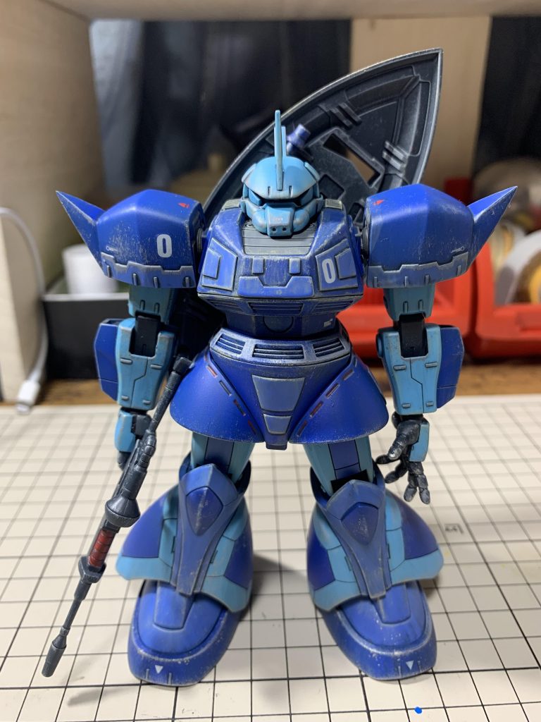 ちょんちょんと汚して完成です！