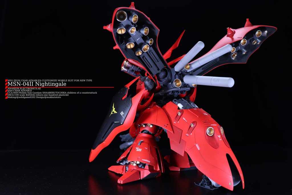 [RE]MSN-04II　Nightingale–7枚目/制作者：@solidgame0202