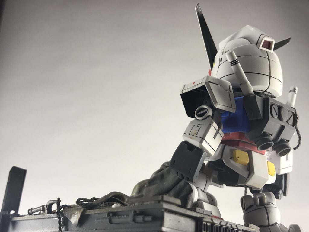 「ガンダム、大地に立つ」–4枚目/制作者：冬星ジンベイ